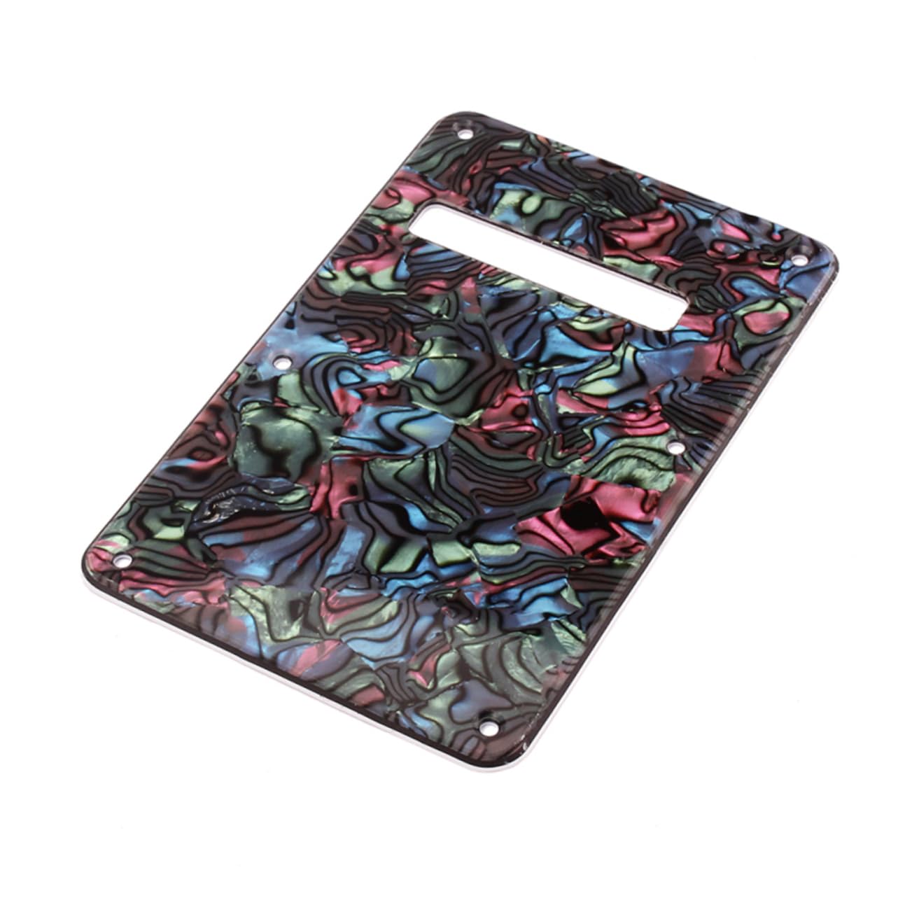 FAVOMOTO 2pcs Electric Guitar Back Plate Cover 3 Layers Back Plate Cover Multicolor Electric Guitar Back Plate