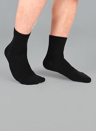 Vista 31 de Hugh Ugoli Calcetines para diabéticos para hombre, calcetines tobilleros sueltos, bambú, extra anchos, finos, sin costuras, parte superior no 17