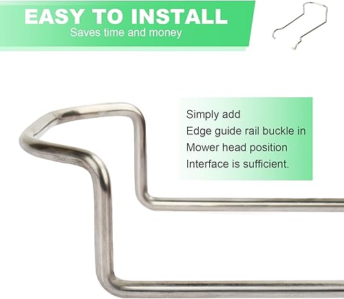 Miniatura 6 de 90571331 Guías de borde para recortadoras Black & Decker LST136 LST540 Guía de bordes de repuesto 98020SE 2 unidades