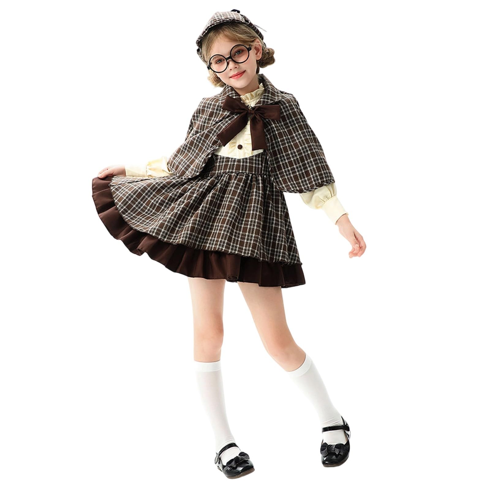 Generico Costume Detective Bambino Stile Britannico