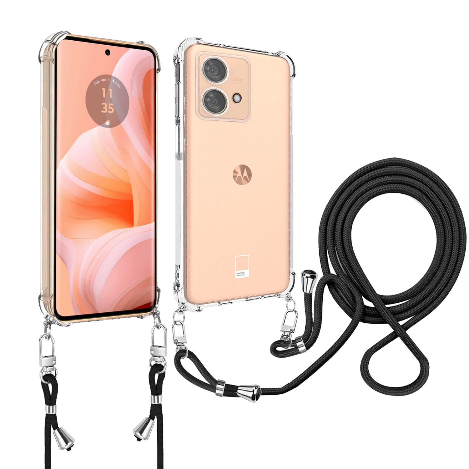 Motorolaモトローラ edge 40 neo 8GB/256GB ケース付 motorola Moto edge 40 neo モト エッジ40 ネオ ケース 耐衝撃