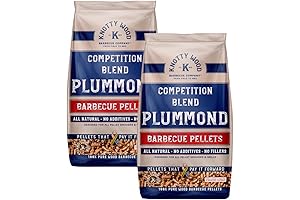 40lbs Knotty Wood Plummond Plum & Almond 100% Natural BBQ Pellets