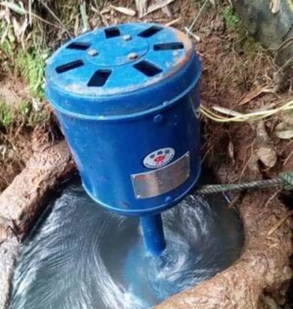 Generador Hidroeléctrico Rueda de Agua de 5000W Trifásico 400V De Flujo Axial Generadores Hidroeléctricos 1500U/min Sin Escobillas De Imanes Permanentes for Ríos Domésticos