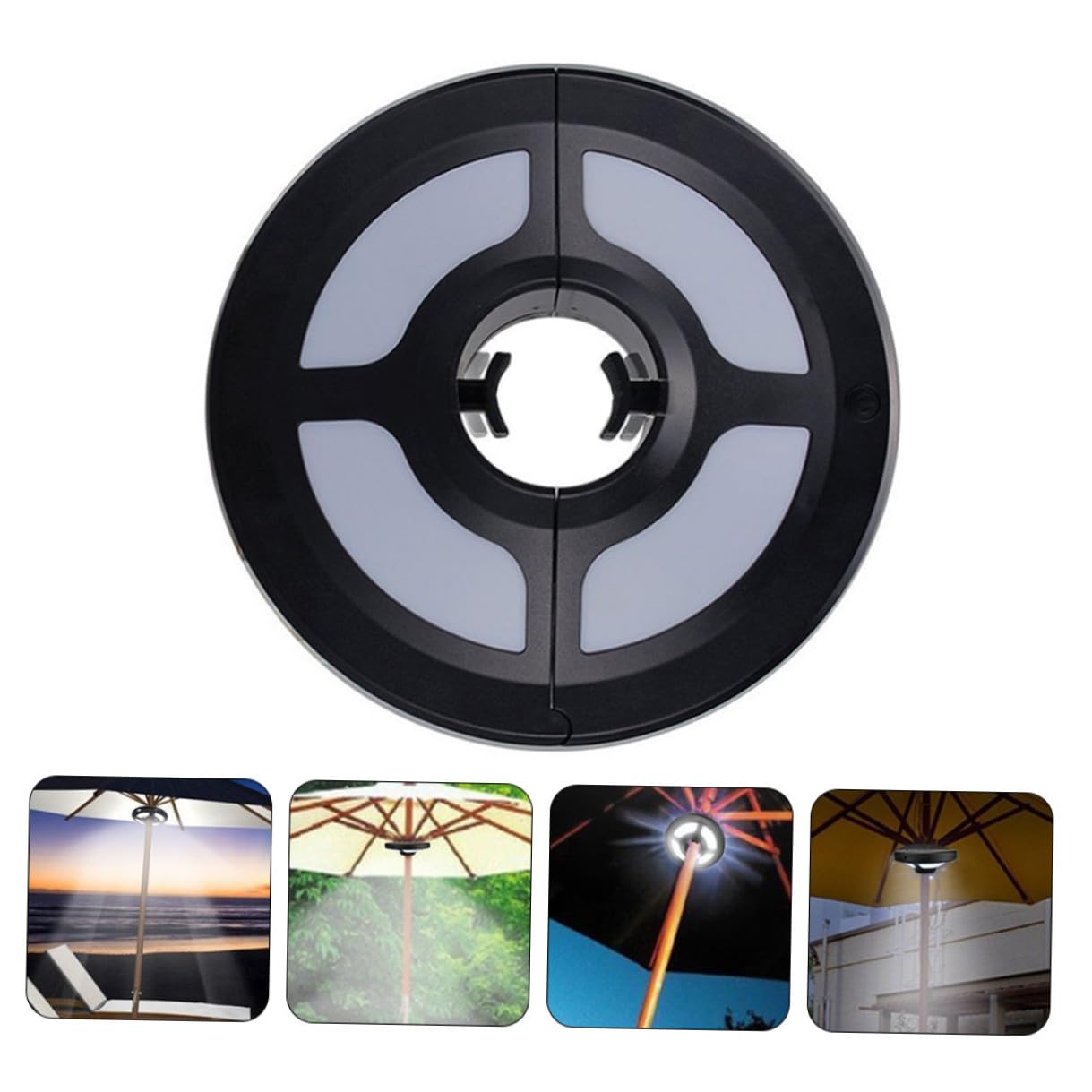 Lámpara LED Iluminación Multifuncional de Camping, para Paraguas
