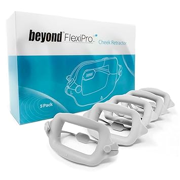 BEYOND FLEXIPRO Cheek Retractors | Thermoplastic Rubber Mouth Opener M-5 PC