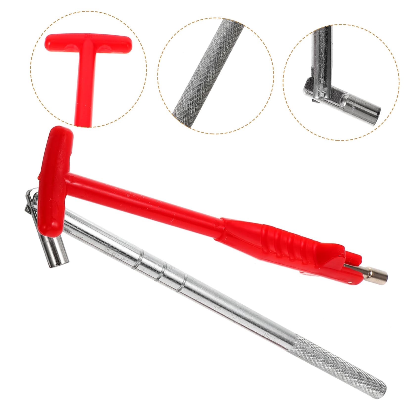 8stücke Ventilöffner Robuster Reifenventil Werkzeug Einfachen Entfernen Und Installieren Von Ventileinsätzen Für Und Motorräder Wrench Und Puller