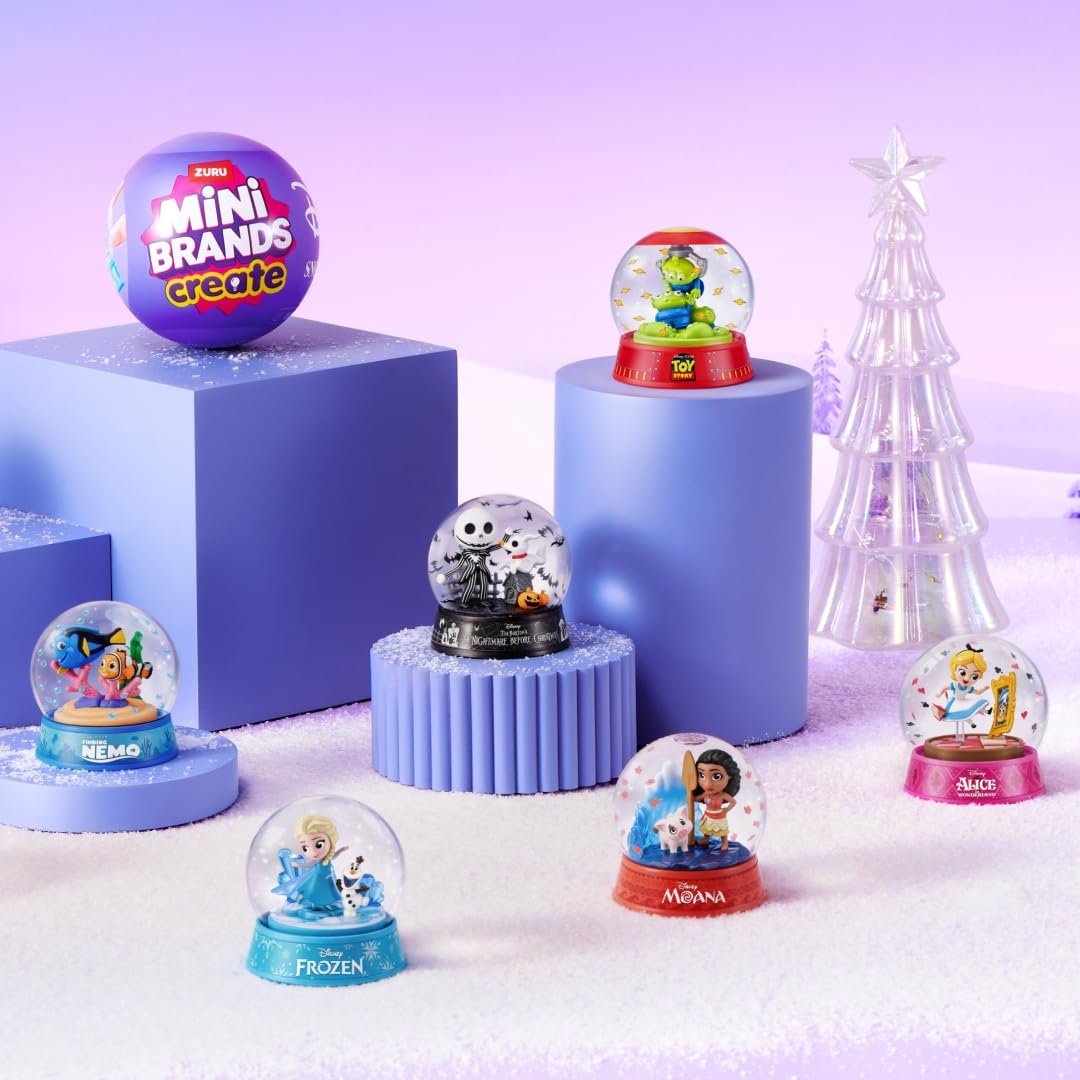Mini Brands Mini Snow Globe Disney Capsule Series 1 (2 PACK) di ZURU