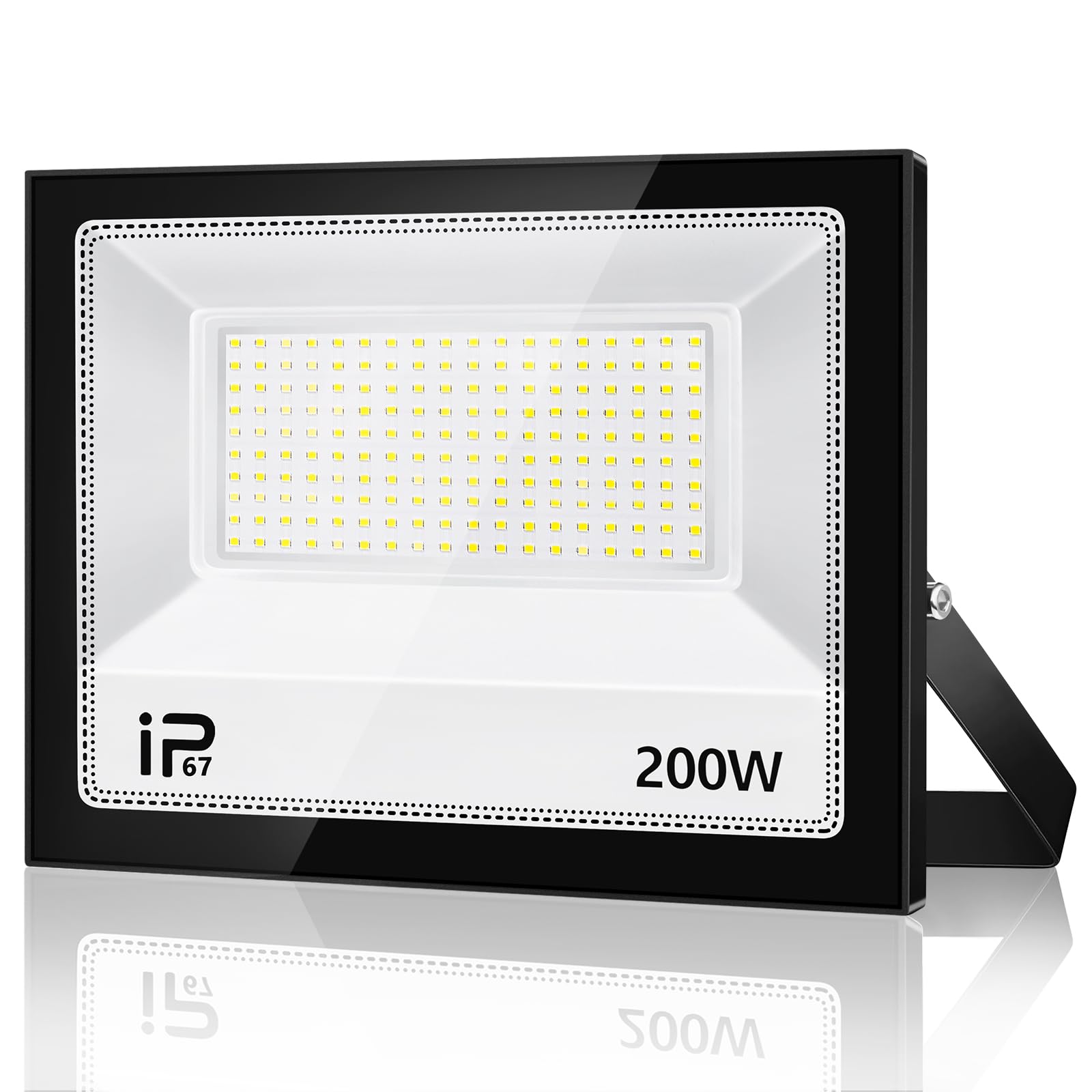 Zewnętrzny reflektor LED 200 W, 7000 K, 20000 lm, reflektor zewnętrzny LED