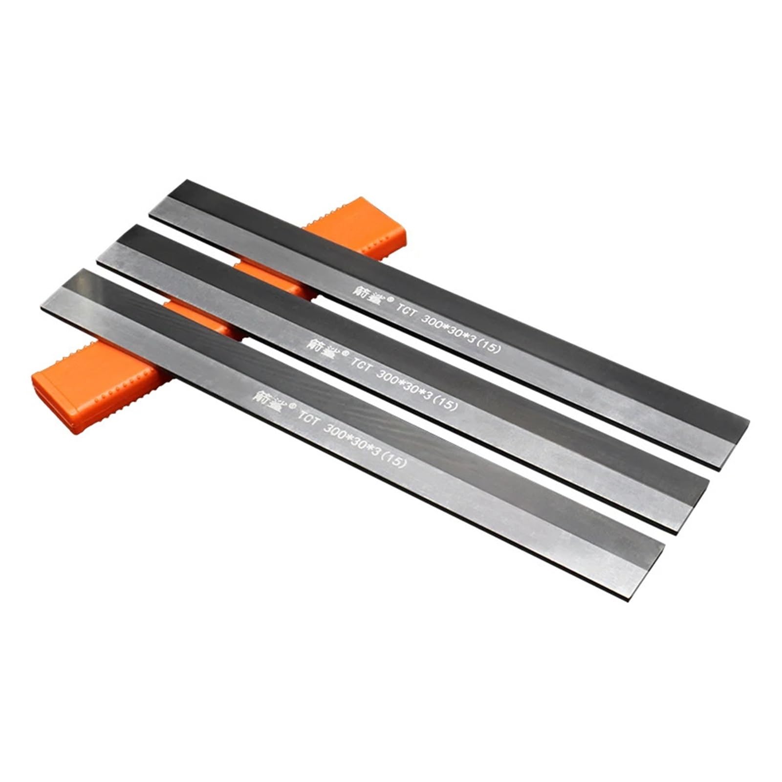 2/3 szt. 30mm szerokości 40-510mm długość nóż strugający z węglika wolframu 12 16 20 Cal grubość frezarki do twardego drewna rębak Tct ostrza strugarki(3pcs,260x30x3mm(10))