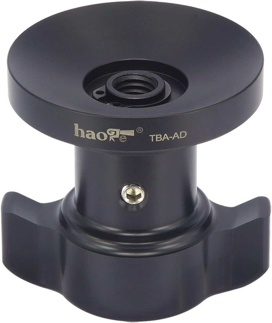 Haoge Tie Down Locking Handle Short Threaded Knob for Sachtler Tripod Video Fluid Head Bowl Adapter FSB6 FSB6T FSB8 FSB8T DV10 DV12