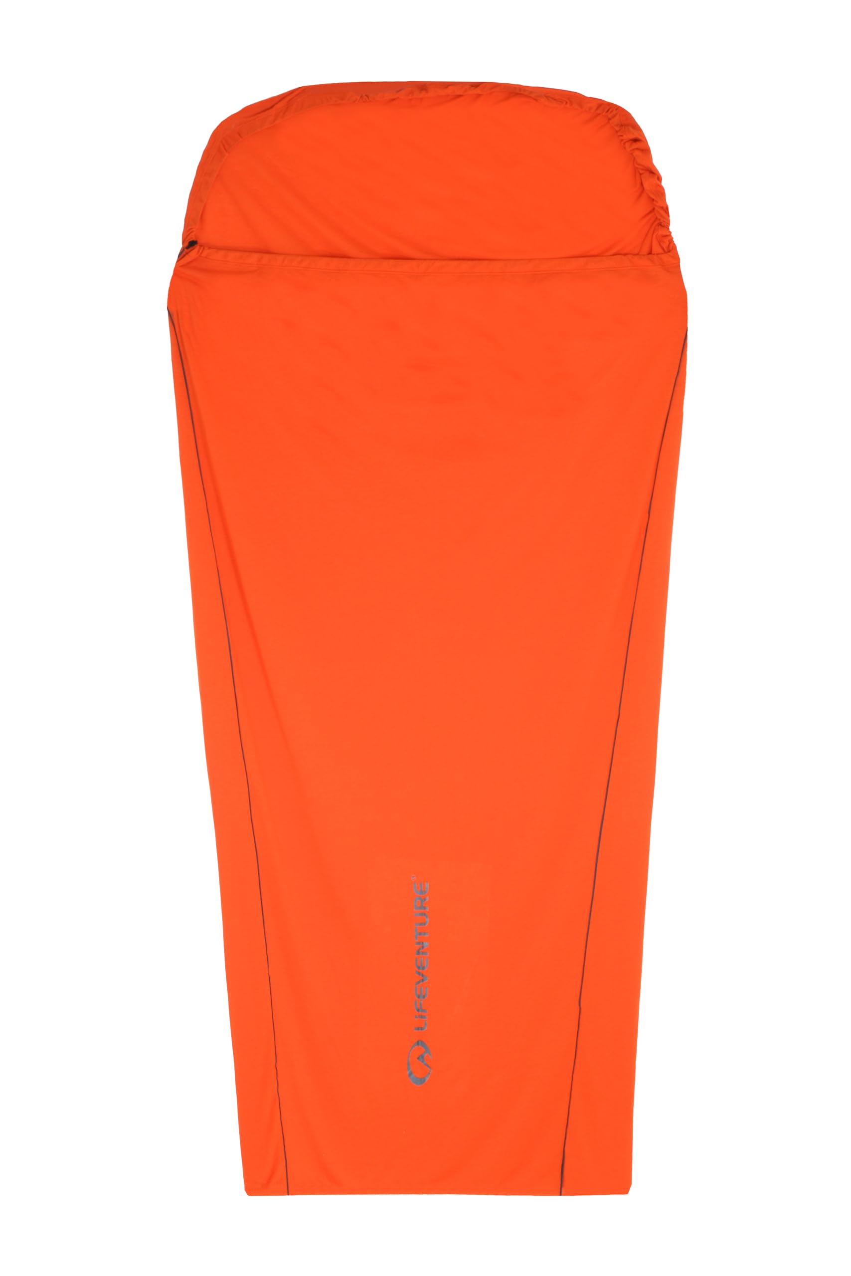 Lifeventure Thermal Sleeping Bag Liner - Lightweight Thermolite Fabric Adds up to 9°C Warmth, Ideal for Cold Weather Camping and Winter Travelling, Mummy Shape