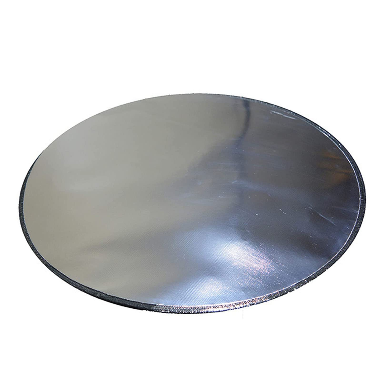 ZHAOF Round Fire Pit Mat Deck Protector 36'', Fireproof Pad Heat Deflector BBQ Floor Protective Mat Fire Resistant Under Outdoor Grill Defender Grass Patio Waterproof,Round shape,36 inches