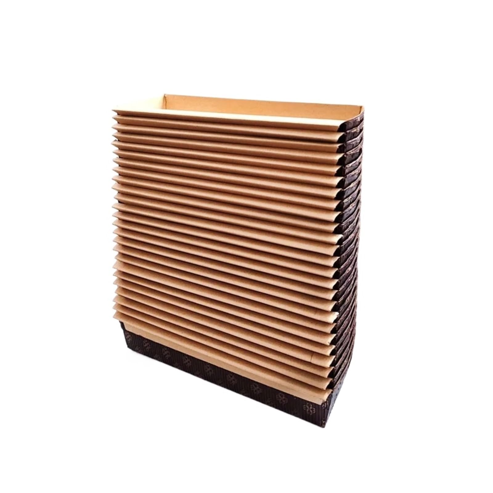 Moldes de papel para hornear panes rápidos con resistencia térmica superior set de 25