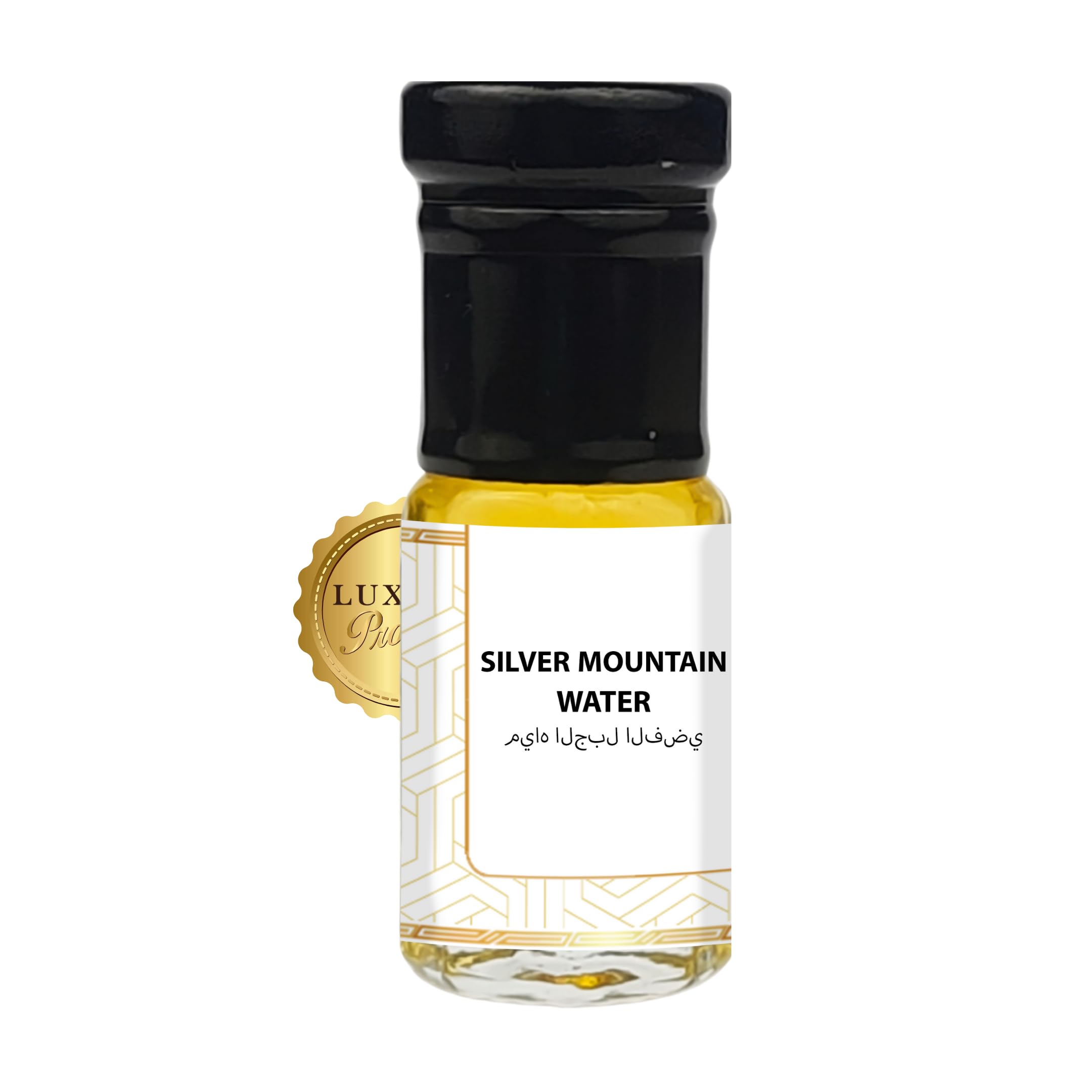 Silver Mountain Water Attar | 100% Pure & Alcohol-Free Fresh Aquatic Perfume Oil | Long-Lasting, Unisex Fragrance
