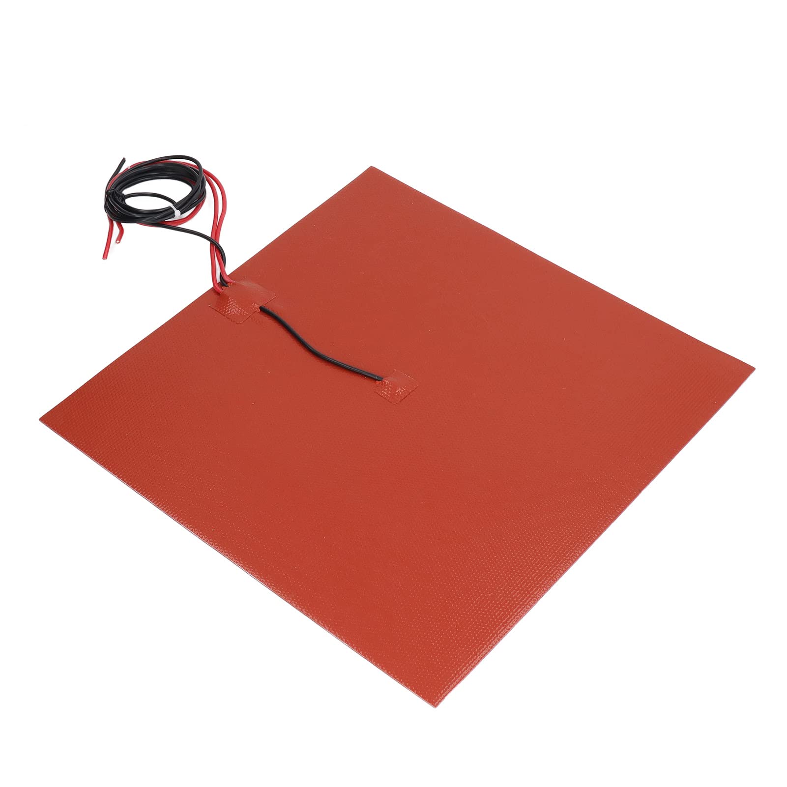 Almohadilla térmica de silicona para impresora 3D, 450 W, 350 mm x 350 mm, calentador de cama caliente seguro para altas temperaturas con adhesivo fuerte y termistor de 100 (CC 24 V)