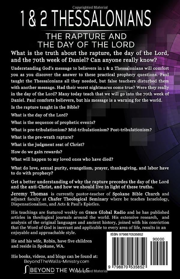 1 & 2 Thessalonians: The Rapture and the Day of the Lord (Paul's Epistles) - Image 2