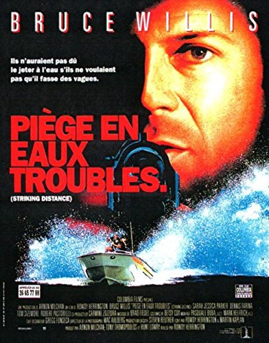 Piège En Eaux Troubles Bruce Willis affiche originale 116X158Cm de collection rare