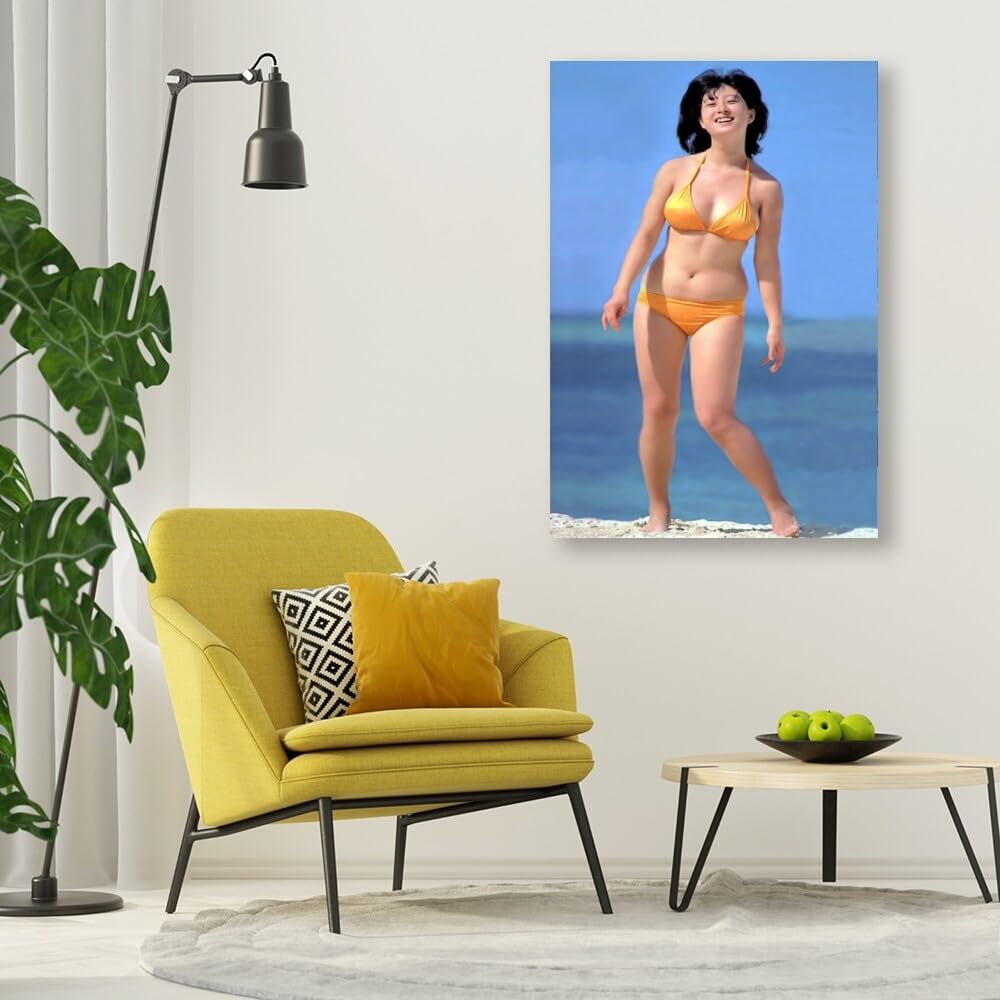 Amazon.co.jp: 河合奈保子 ポスター(36)写真ポスターキャンバス