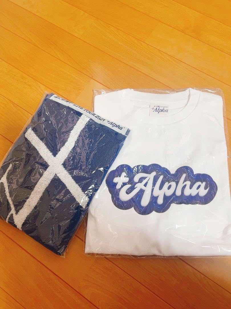 Alpha ロゴ入りTシャツとタオルセット X ゼットマン＆アルファス