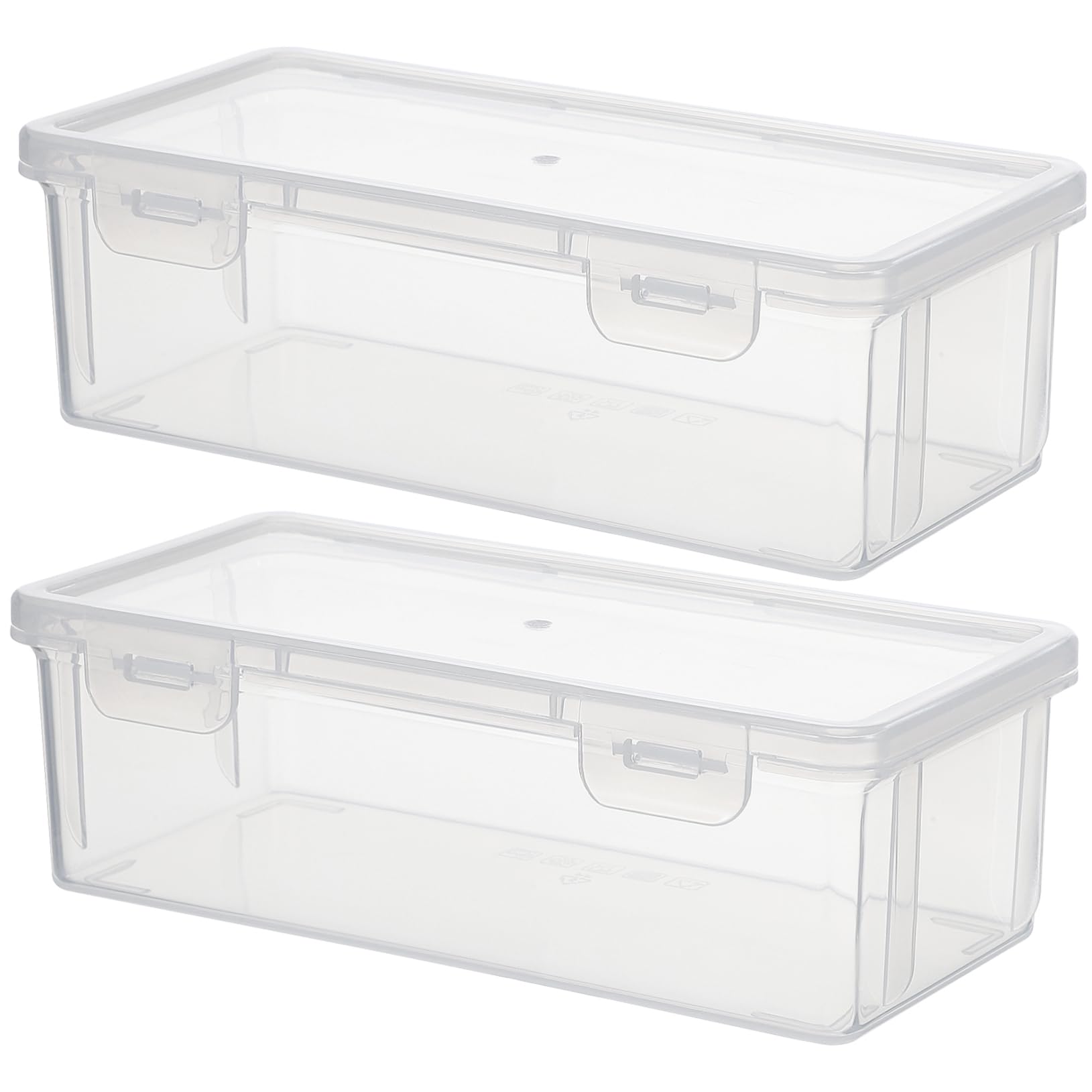 Boîte de rangement alimentaire Mikinona hermétique transparente pour comptoir