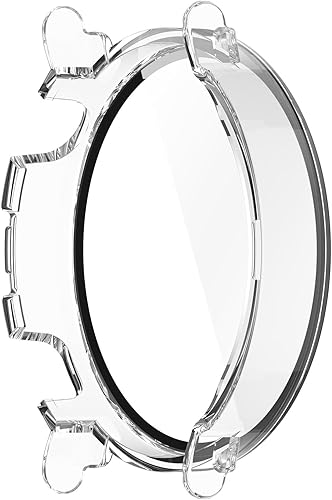 Miniatura 4 de FitTurn Funda protectora de pantalla compatible con Huawei Watch GT4 de 1.614 in, protector de pantalla para Huawei Watch GT4 de 1.614 in PC+vidrio