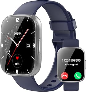 Smart Watch for Men Women Answer/Make Calls, 1.95″ Fitness Watch with Hear Rate/Sleep Monitor, Fitness Tracker 110+ Sports…
