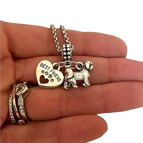 Miniatura 2 de Shih Tzu Shitzu Bichon Frise Charm, Bracelet, Necklace, Keychain, Jewelry gift for Women