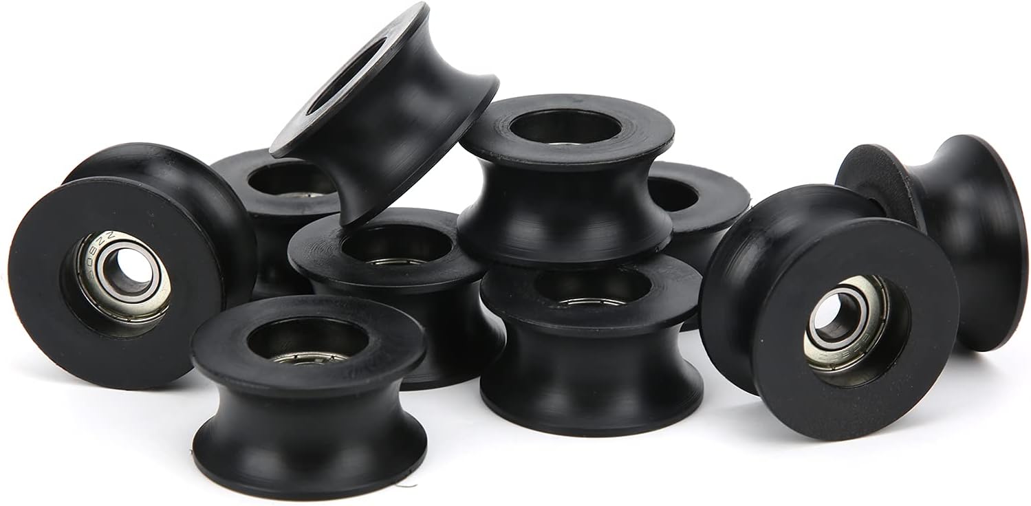 ガイドレールプーリー モーター工作機械用ローラーベアリング耐摩耗性 ギアドライブシャフト い出のひと時に とびきりのおしゃれを