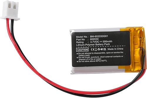 Miniatura 2 de 103450 2000mAh LI-PO batería recargable con conector PH2.0.000 in/2Pin