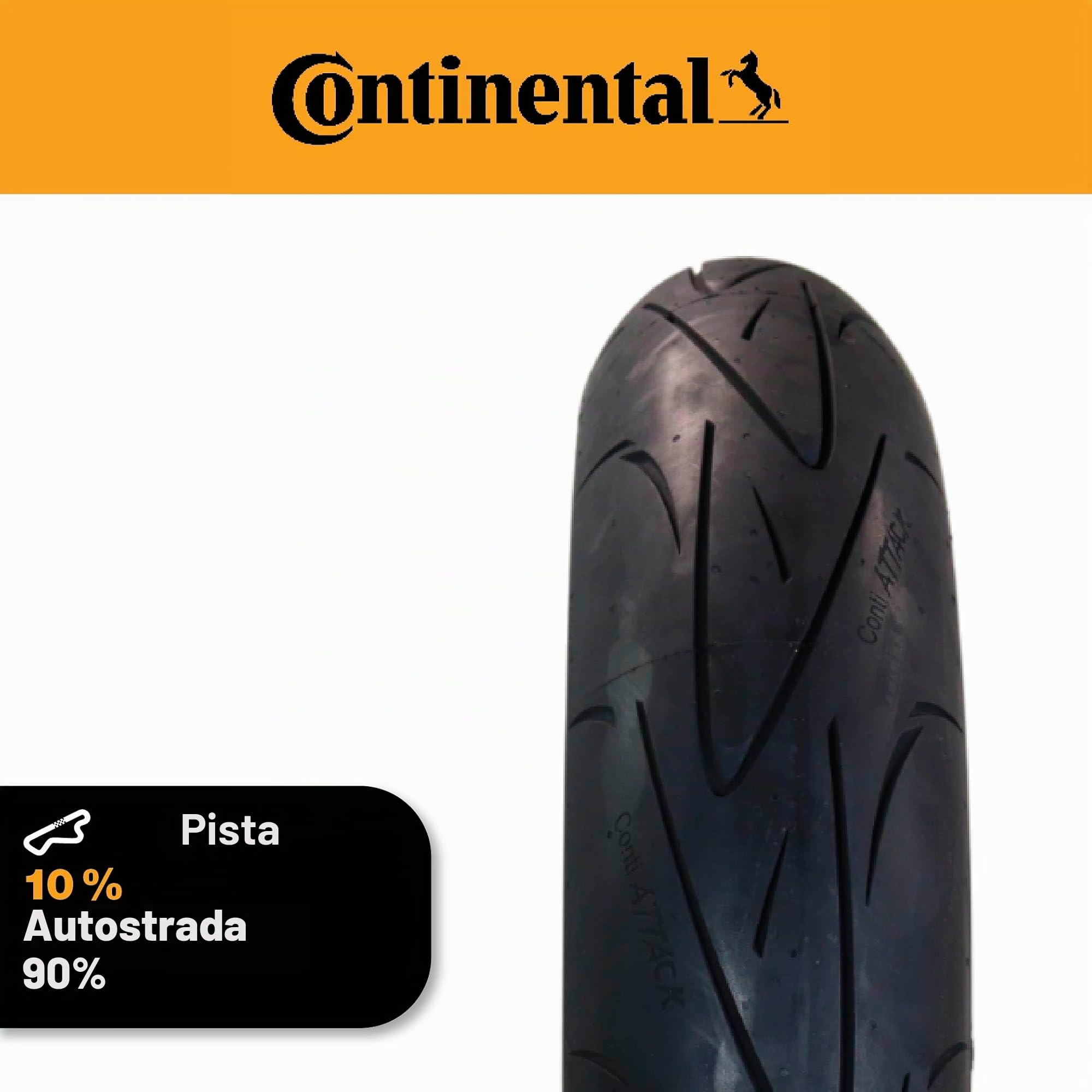 CONTINENTAL 2443930000 Pneumatico Estivo, Normal