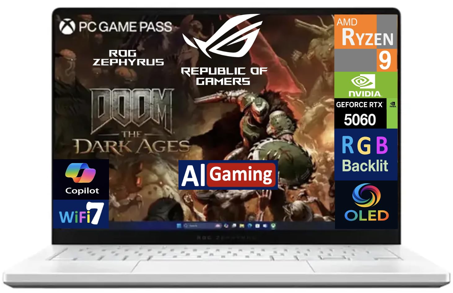 Amazon.com: ASUS ROG Zephyrus G14 AI Gaming Laptop 14.0