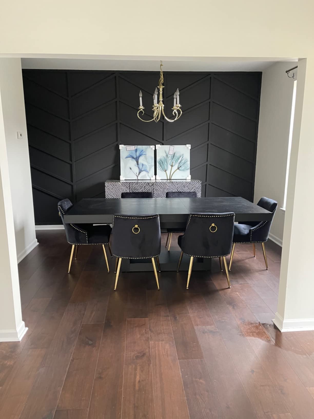 42/mo Finance civama Velvet Dining Chairs Set of 2, Upholstered