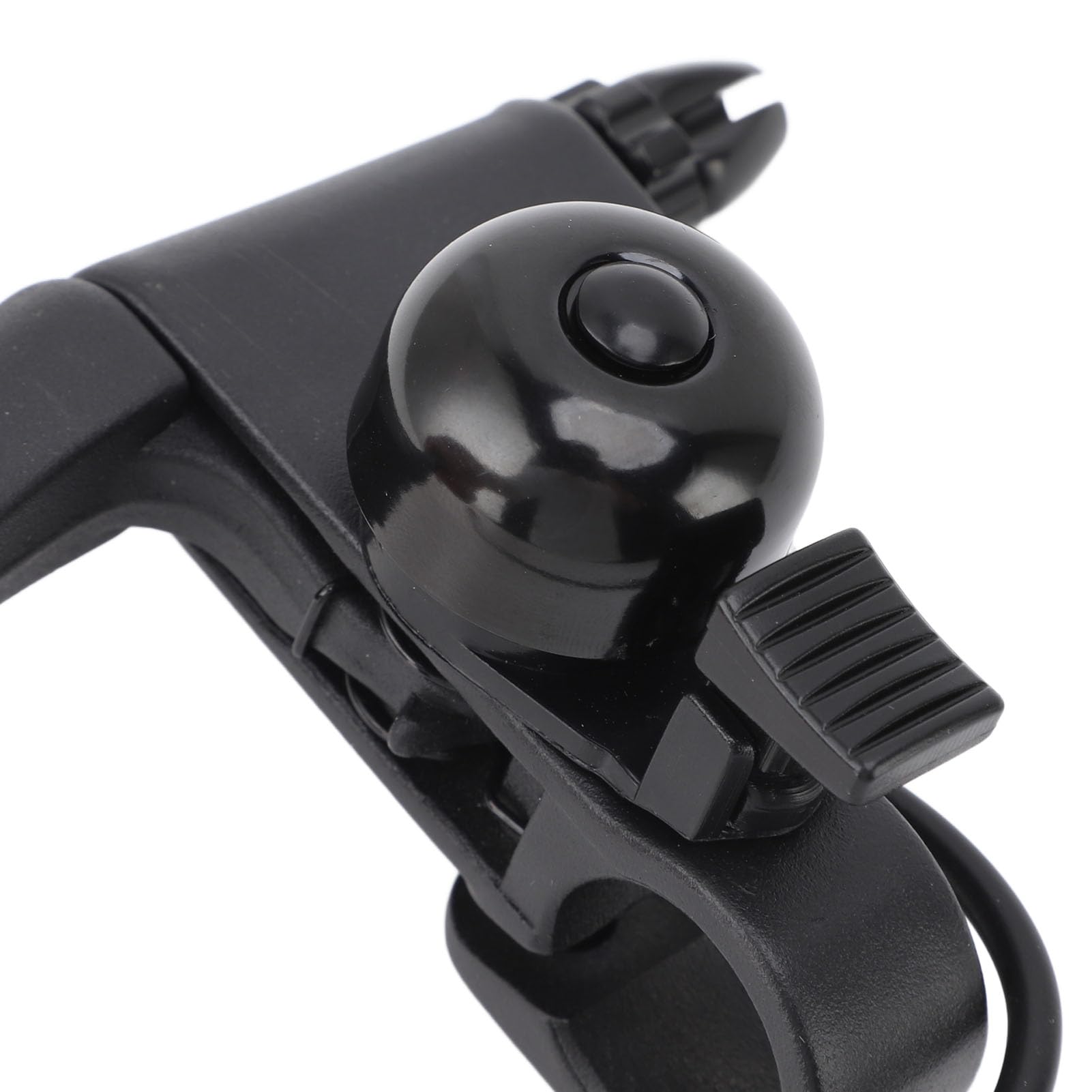 Keenso Maniglia del Freno per Scooter Elettrico, Leva del Freno Ergonomica Antiscivolo in Nylon con Campanello, Sostituzione Fai-da-te