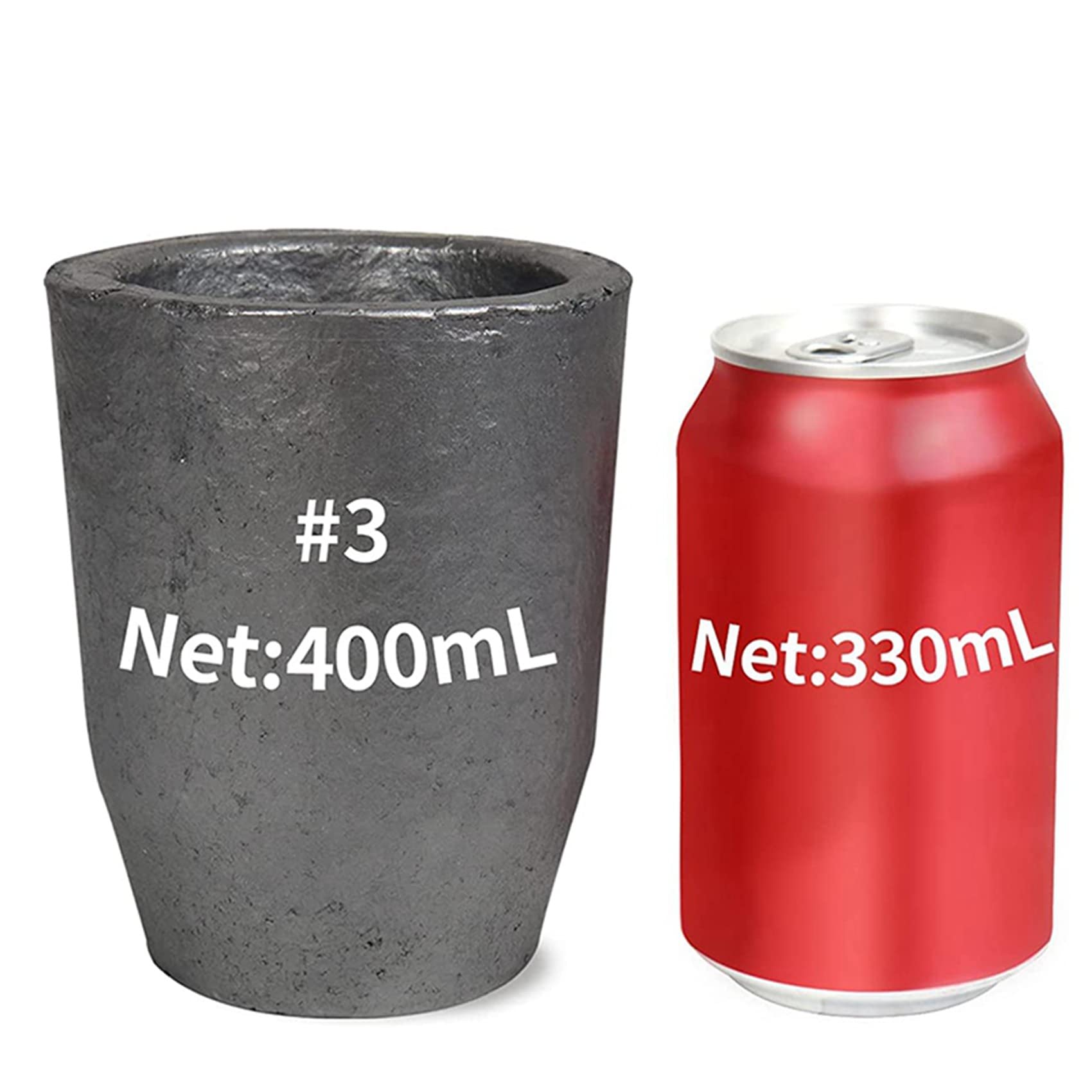 CASNO Siliconen Mal, Smeltkroes Gieterij Smeltkroes Fles Tang Metalen