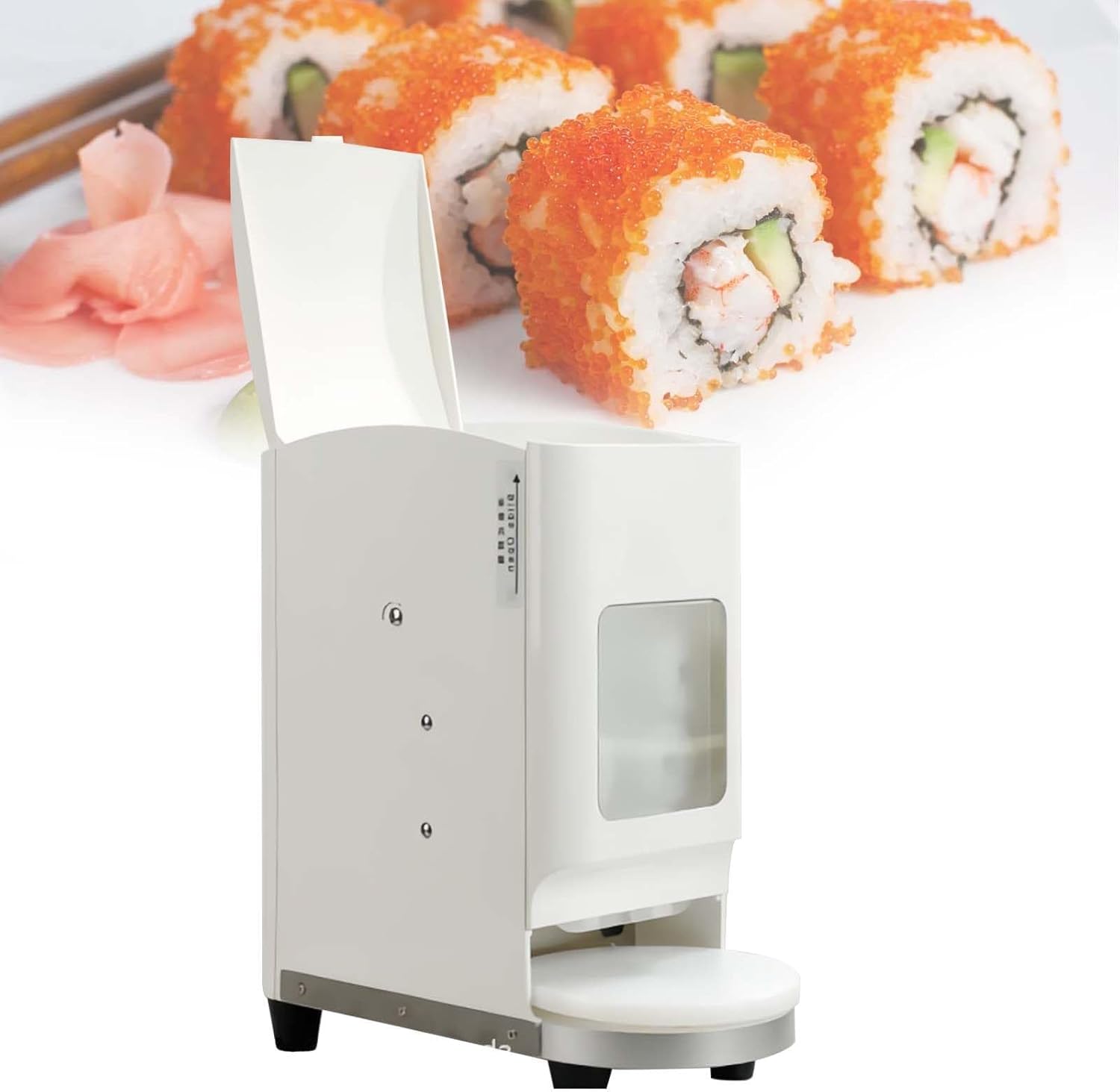 DIY Onigiri Rice Ball Mold,Rice Roll Roller Making Kit, Automatic Onigiri Mold,Seaweed Rice Wrapping Machine