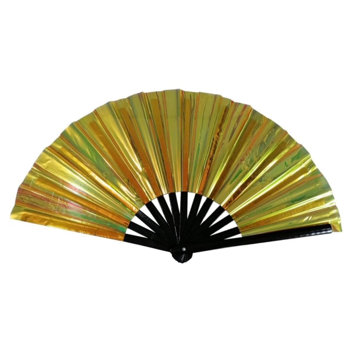 24Kゴールドカラー装飾扇子 雛祭り飾り・デコレーション｜76cm装飾用大扇子(金色M)～【イベント