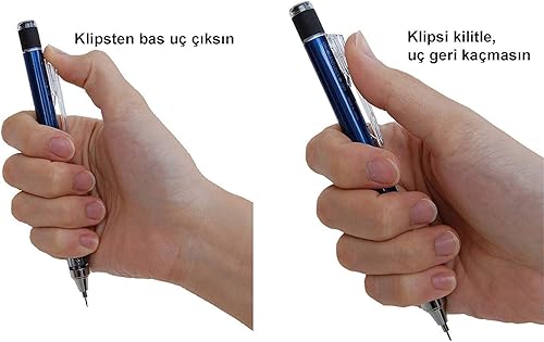 Miniatura 3 de Tombow Portaminas MONO Graph, Original MONO Stripe, 0.020 in (SH-MG)