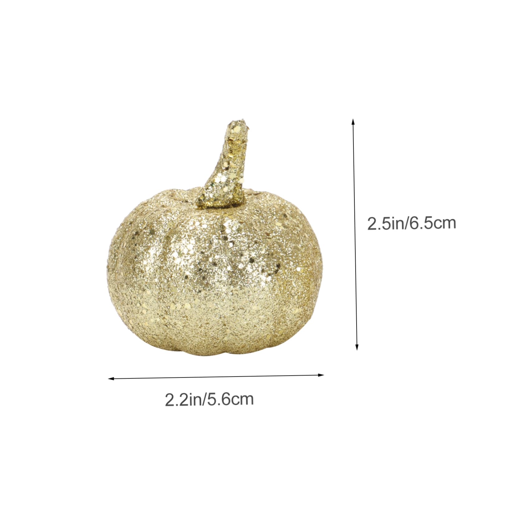 PRETYZOOM 60 STK künstlicher Kürbis Ananas-Skulptur Künstliches Kürbisdekor Miniatur Halloween Party Halloween Herbstdeko Dekorationen für Hochzeitszeremonien Kürbis- Plastik