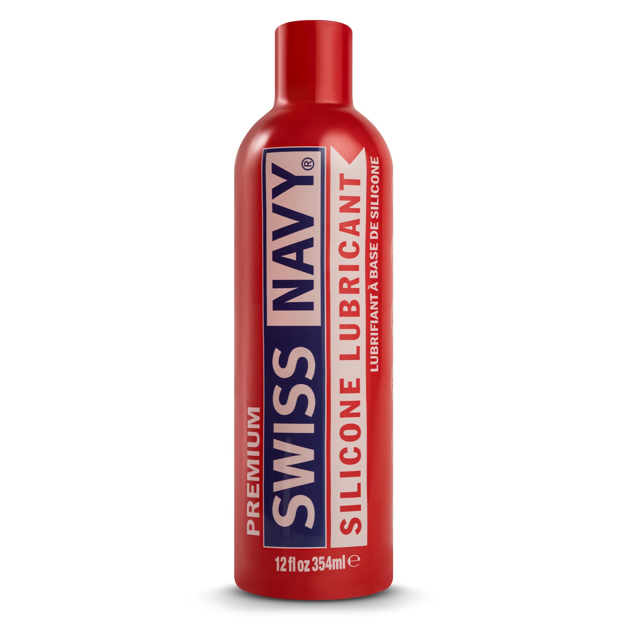 Swiss Navy Premium Silicone Based Lubricant - 12 oz | Personal Lube for Men, Women & Couples - Condom, Latex Safe - Hypoallergenic - Unscented