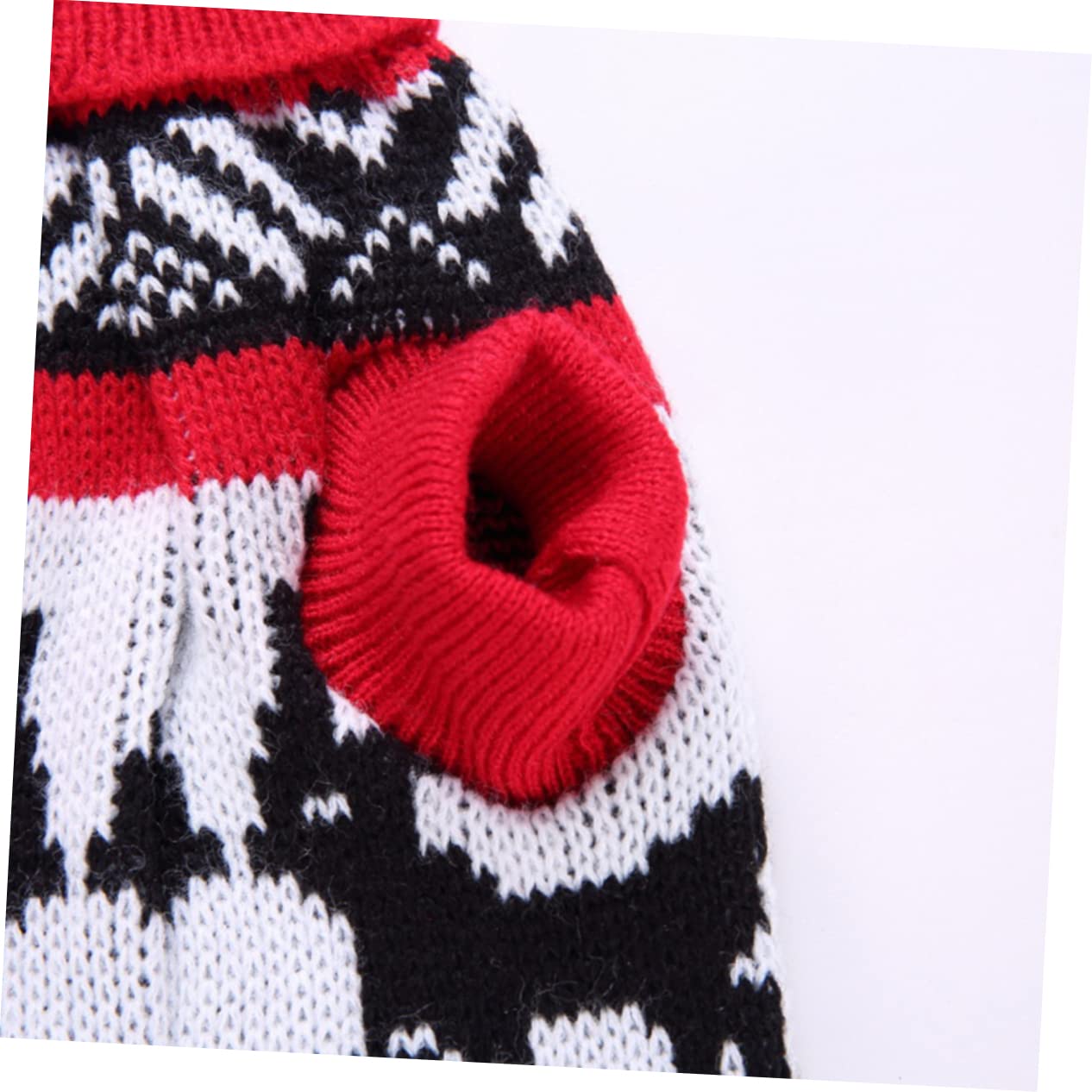 SUPVOX 3 Pezzi Maglione A Collo Alto per Animali Domestici Vestiti per Cuccioli di Natale Maglione per Animali Domestici Maglione Lavorato A Maglia per Animali Domestici Abbigliamento