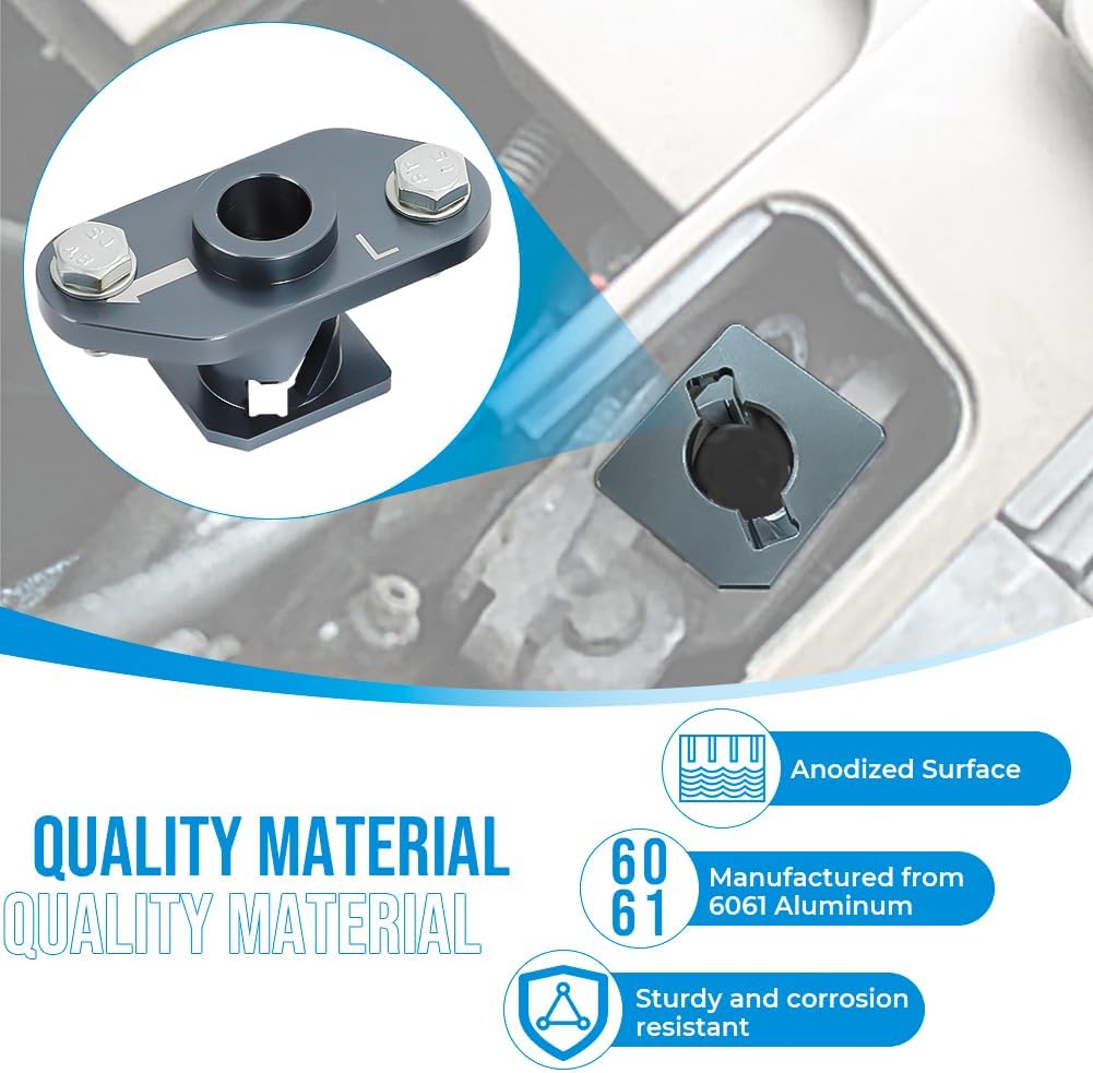 Condition photo showing New/Like New for motoparty hardtop mount kit for bmw e36 convertible 1992-1999 | compatible with convertible 318i 318is 320i 325i m3, aluminum brackets, left and right set, bolt-on installation
