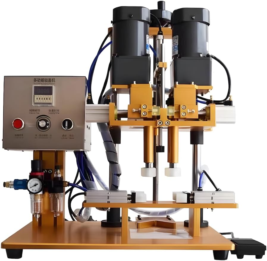 Spray Shower Gel Cream Flip Top Plastic Cap Closer Machine Cosmetic Automatic Screw Bottle Capping Machine With Cap Feeder