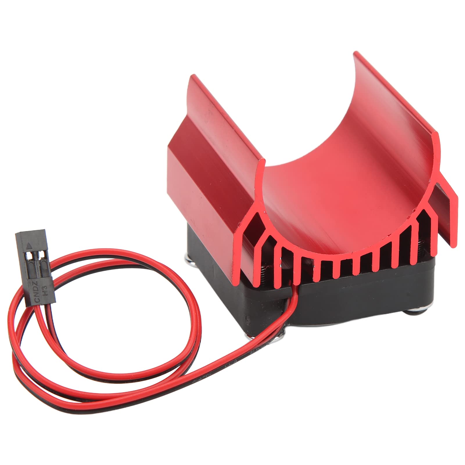 Changor Bezszczotkowy Silnik RC ESC Combo Wodoodporny Zestaw 60A do Pojazdów 1/8 1/10 Chłodzenie ze Stopu Czerwonego Aluminium