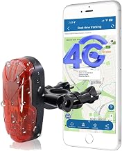 Winnes Bicycle Motorcycle 4G Global Coverage GPS Tracker Real-Time Location Tracking Device, App/Web, SOS Alert, Mobile Alert, Type-C Port