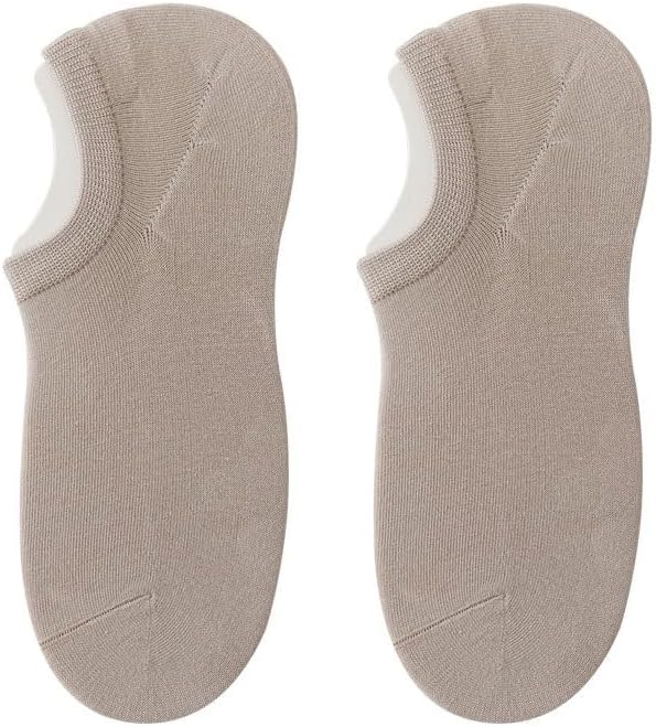 The Thin Doesn't Fall Off The Heel Socks Solid-colored Cotton is Short Sockss Men Invisible Socksing