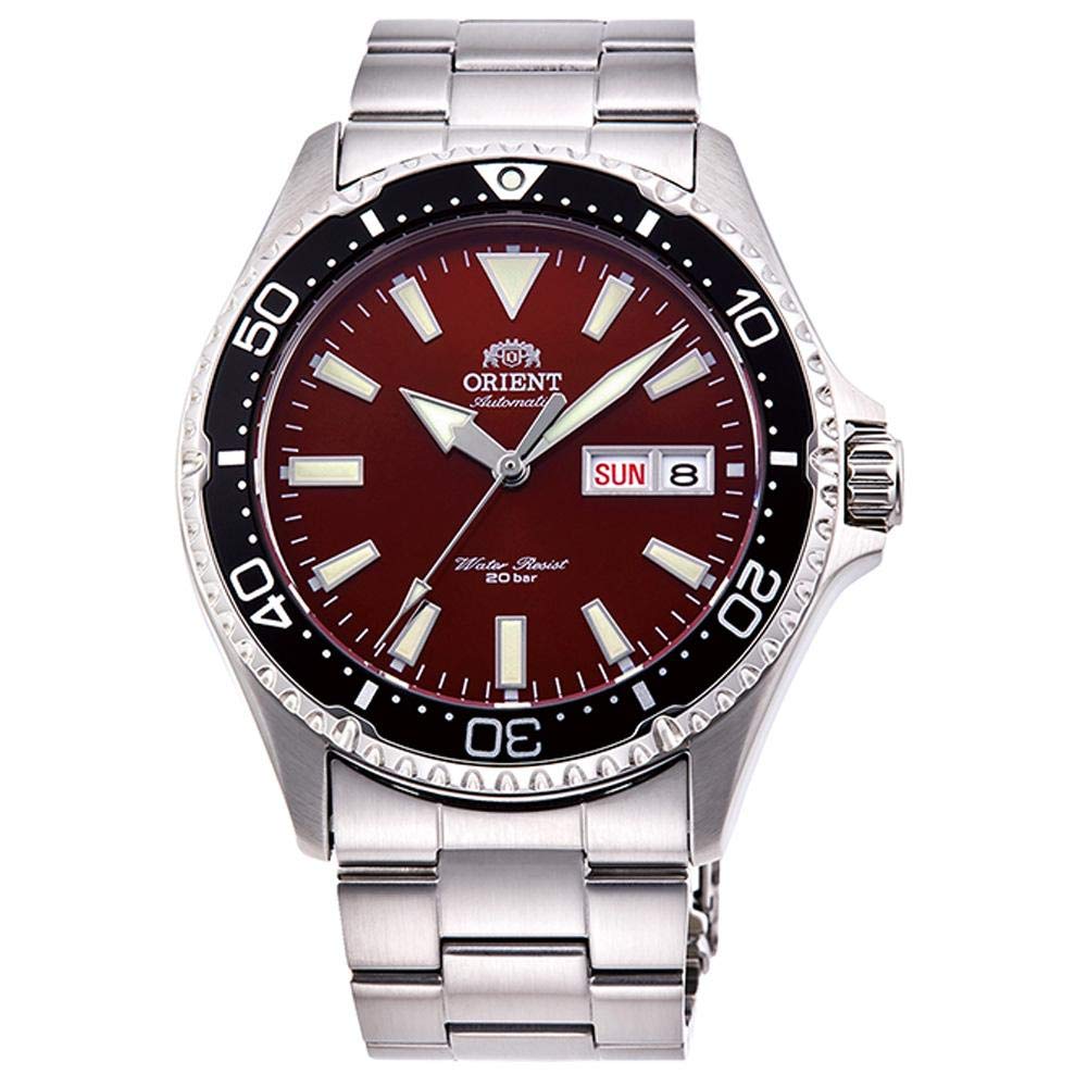 Orient Mens Analogue Automatic Watch with Stainless Steel Strap RA