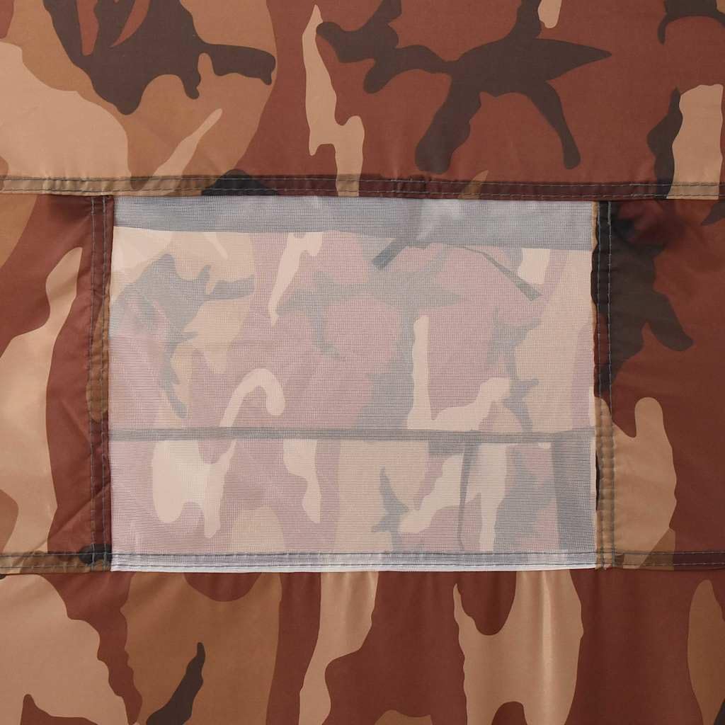 Namiot prysznicowy Pop-Up Camouflage z PA o wymiarach 120 x 120 x 200 cm, przenośny namiot przebieralni z ochroną przed wzrokiem, prysznic kempingowy i prysznic solarny, do ogrodu, na plażę