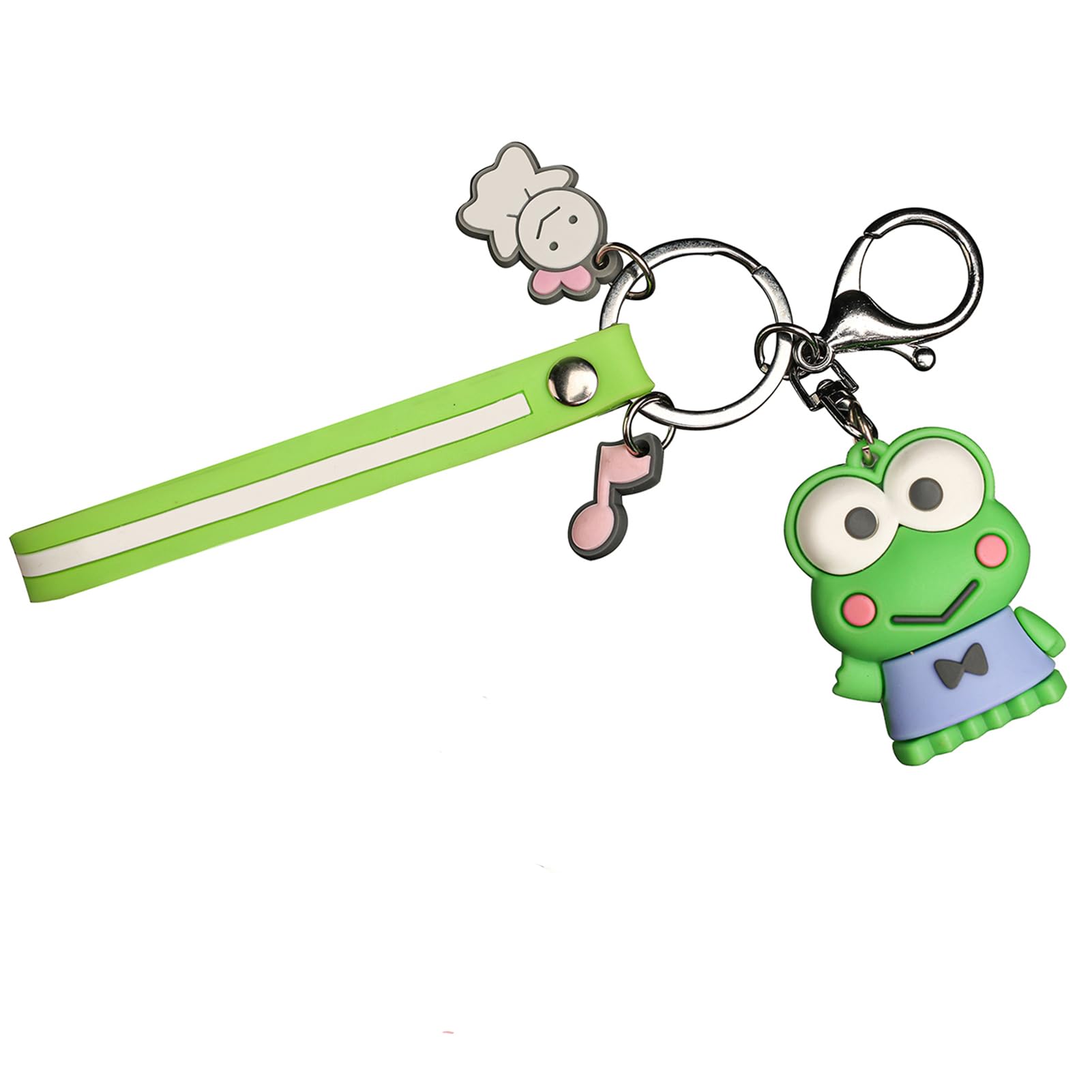 Kuromi Keychain, Hello Kitty Key Ring, Cute Keyring for Girls