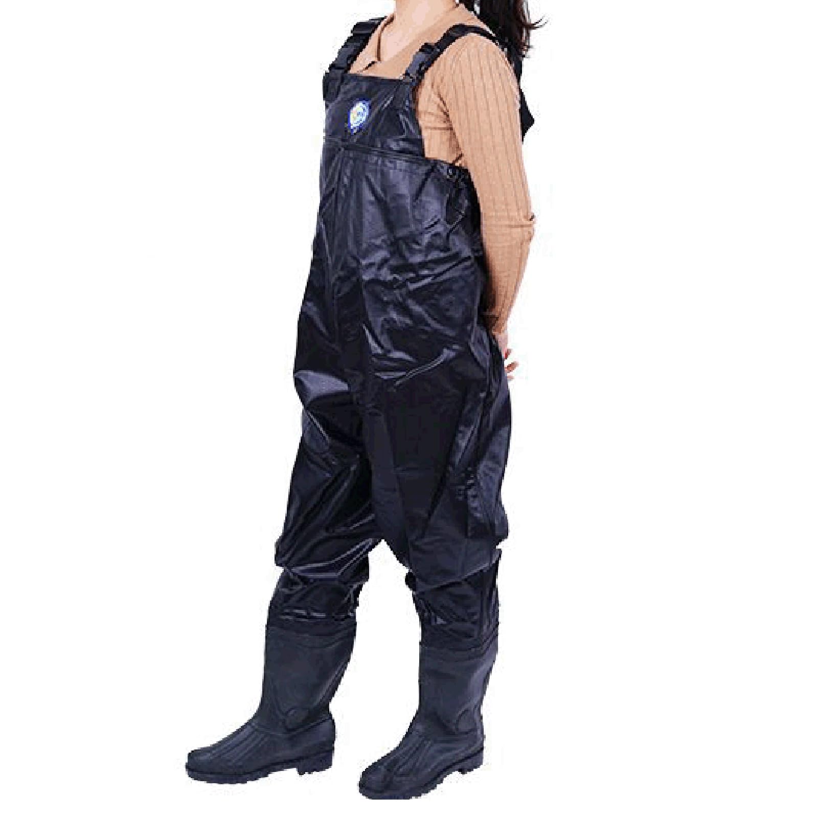 Vadeadores Impermeables y Transpirables,Pantalones de Estanque,Vadeadores de Pecho,Correa Ajustable,Ajustables en la Cintur,Ligero,para Regalo,Unisexo,Limpieza de estanques