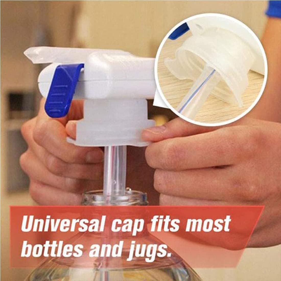 2 Packs Automatic Drink Dispenser, Milk Dispenser for Fridge Gallon,Hands-Free,Can Prevent Milk and Beer From Overflowing,Suitable for Outdoor and Home Kitchens